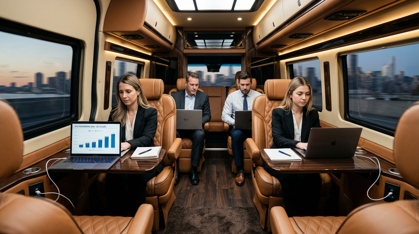 Executive Sprinter interior